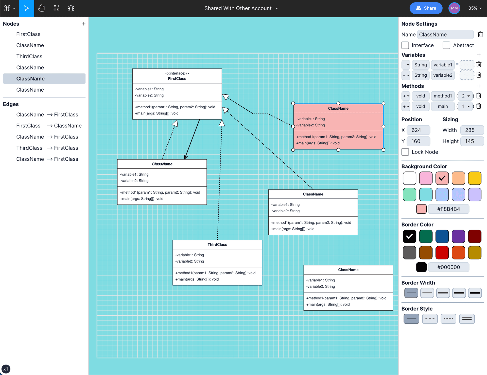 Diagram Editor